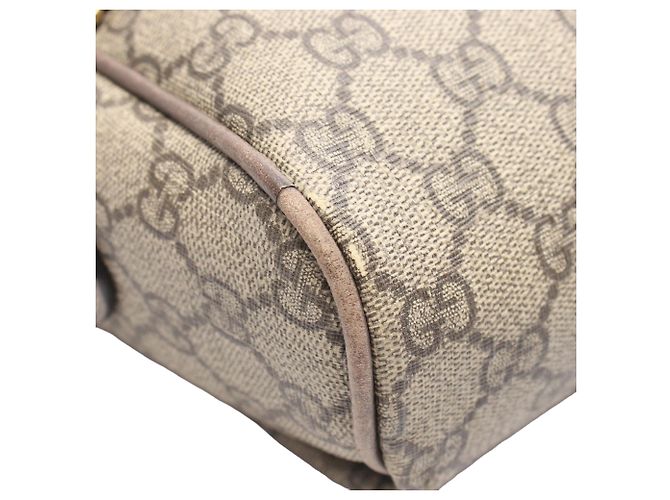Borsa a tracolla Gucci Beige GG Supreme Ophidia - vista 12