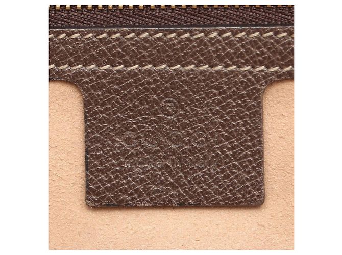 Borsa a tracolla Gucci Beige GG Supreme Ophidia - vista 5