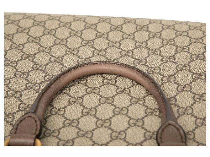 Borsetta Gucci Beige GG Supreme Ophidia Web - vista 6