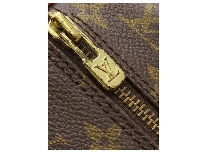 Louis Vuitton Brown Monogram Papillon 30 Marrone - vista 12