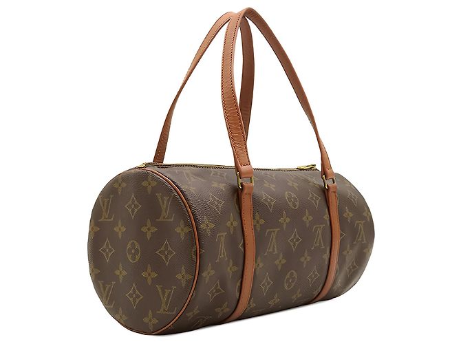 Louis Vuitton Brown Monogram Papillon 30 Marrone - vista 2
