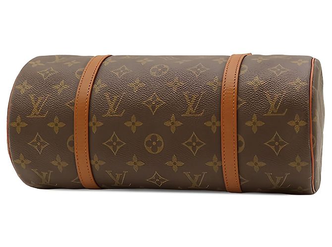Louis Vuitton Brown Monogram Papillon 30 Marrone - vista 3