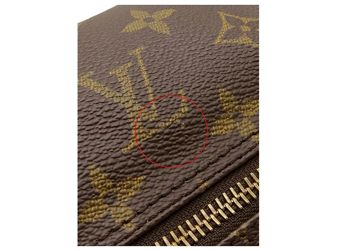 Louis Vuitton Brown Monogram Papillon 30 Marrone - vista 6