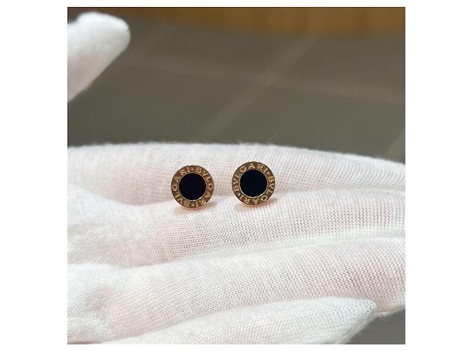 Bulgari Bvlgari B.zero1 Orecchini in oro rosa 18k e ceramica nera Nero D'oro - vista 5