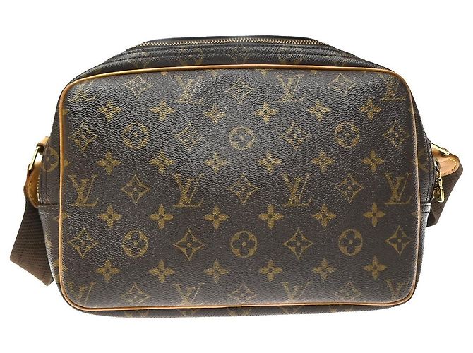 Louis Vuitton Reporter Monogram PM Marrone - vista 2