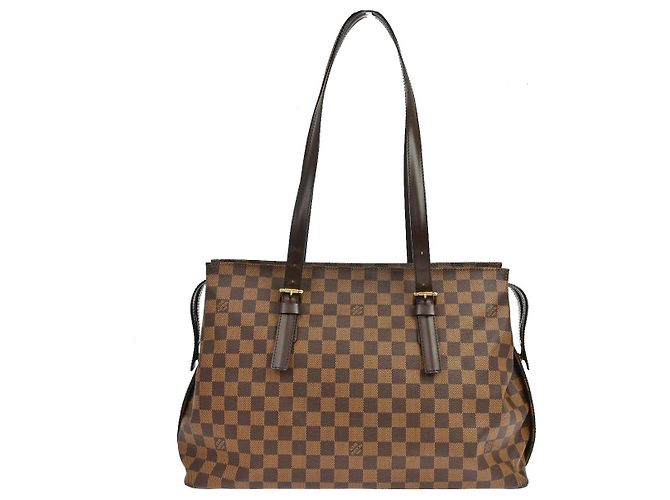 Louis Vuitton Chelsea Damier Marrone - vista 2