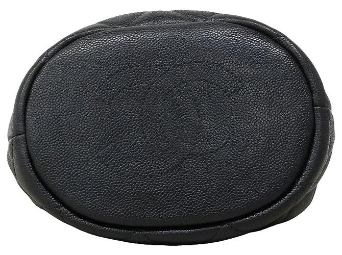 Borsa a tracolla con catena Chanel Matelassé Blu navy - vista 4