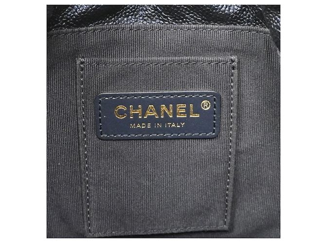 Borsa a tracolla con catena Chanel Matelassé Blu navy - vista 6