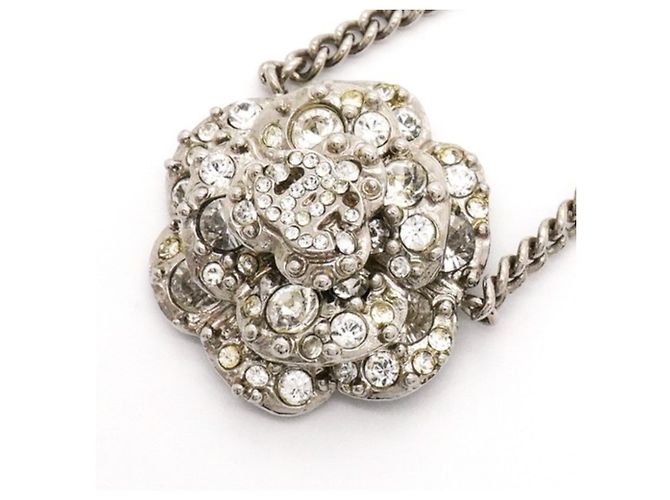 Collana Camelia Argento Chanel - vista 5