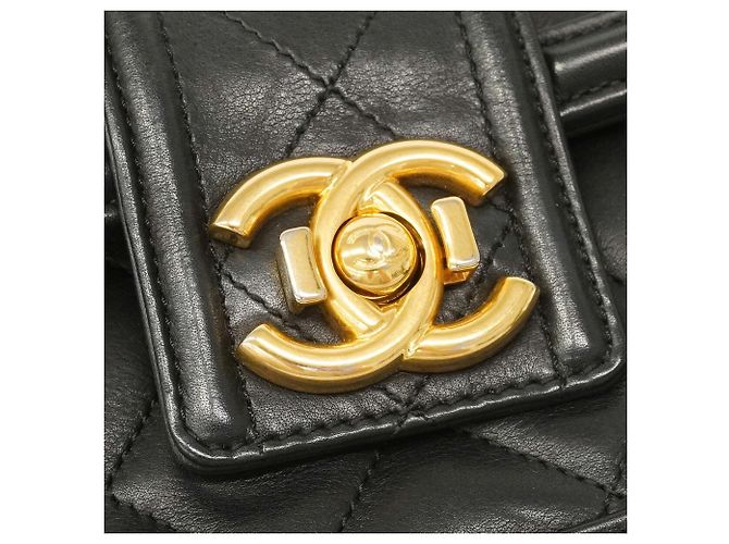 Borsa a tracolla Chanel Matelassé Nero - vista 11