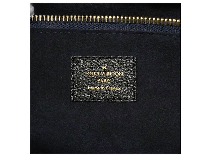 Borsa Tote Louis Vuitton Monogram Empreinte Neverfull MM Nero - vista 5