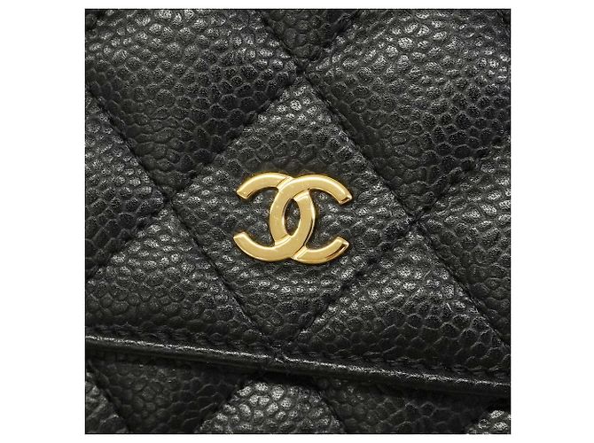 Portafoglio a spalla con catena Chanel Matelassé Nero - vista 11