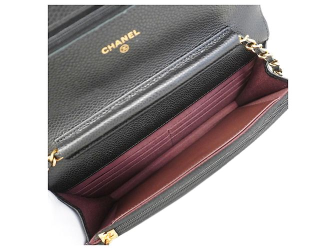 Portafoglio a spalla con catena Chanel Matelassé Nero - vista 4