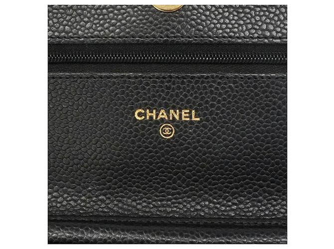 Portafoglio a spalla con catena Chanel Matelassé Nero - vista 5