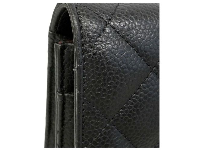 Portafoglio a spalla con catena Chanel Matelassé Nero - vista 8