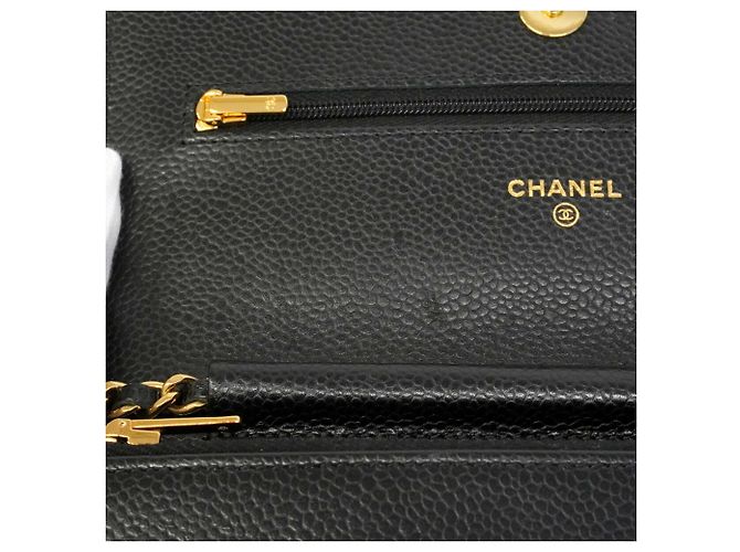Portafoglio a spalla con catena Chanel Matelassé Nero - vista 9