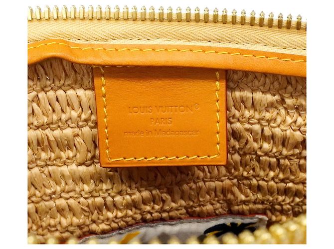 Borsa Louis Vuitton Speedy Bandoulière 30 Beige - vista 5