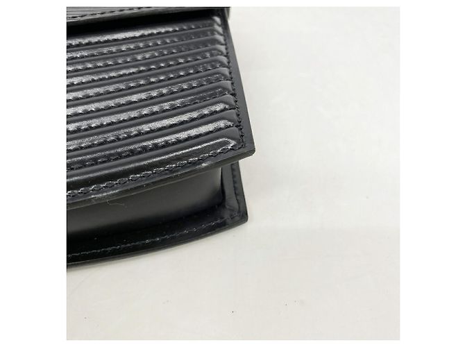 Borsa a tracolla Louis Vuitton in pelle Epi Nero - vista 7
