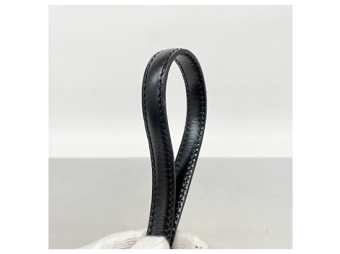 Borsa a tracolla Louis Vuitton in pelle Epi Nero - vista 8