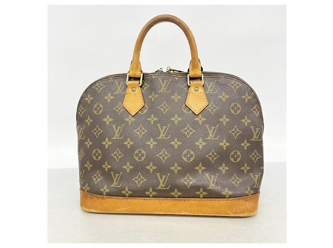 Borsa Louis Vuitton Alma Monogram Marrone - vista 11