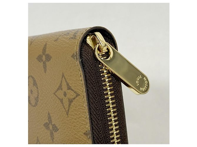 Louis Vuitton Monogram Reverse Zippy Wallet Braun - Ansicht 6