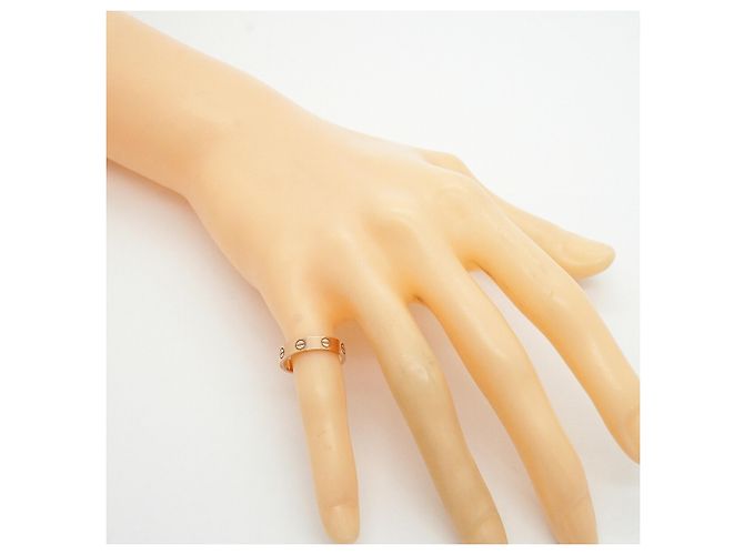 Anello Mini Love Cartier in oro rosa 18K - vista 6