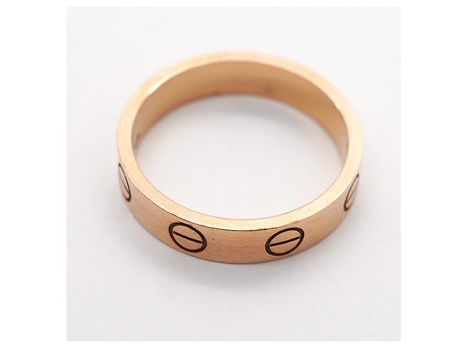 Anello Mini Love Cartier in oro rosa 18K - vista 7