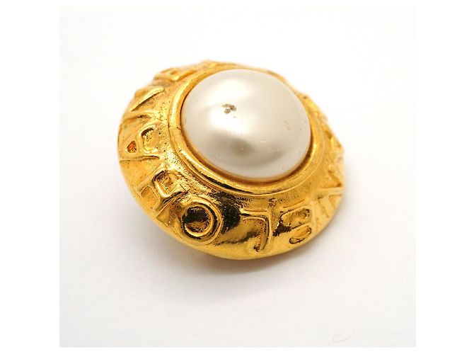 Orecchini a clip Chanel placcati in oro D'oro - vista 6