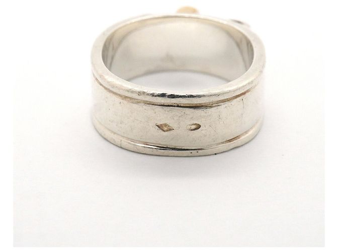 Ring Anello Hermès Artemis Oro Giallo e Argento - vista 6