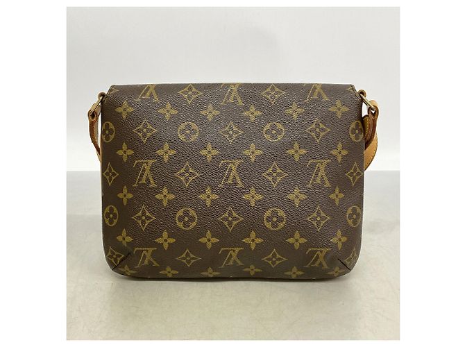 Borsa a tracolla Louis Vuitton Monogram Musette Tango Marrone - vista 10