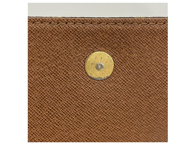 Borsa a tracolla Louis Vuitton Monogram Musette Tango Marrone - vista 9
