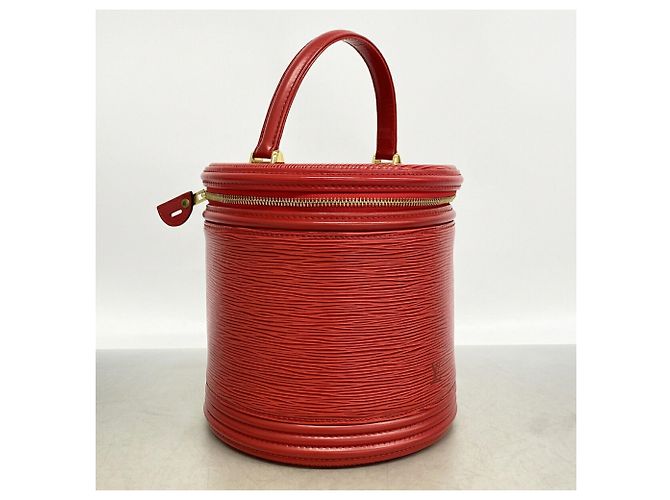 Borsa Louis Vuitton Epi Cannes Rosso - vista 2
