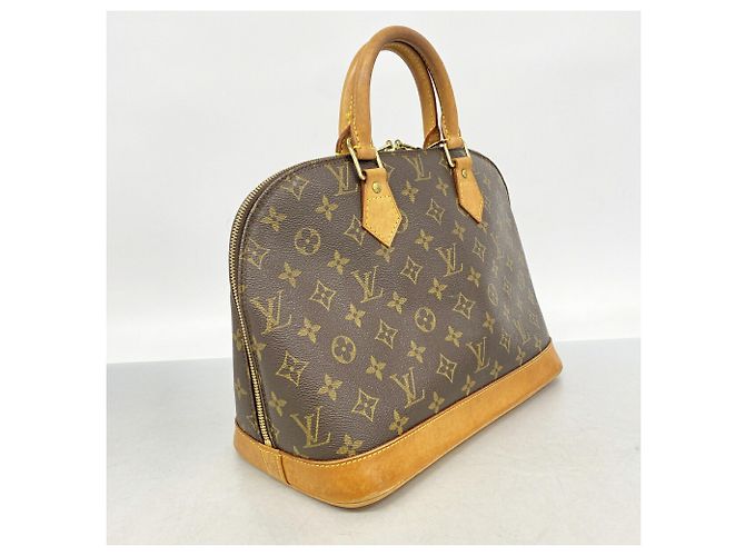 Borsa a mano Louis Vuitton Alma Monogram Marrone - vista 2