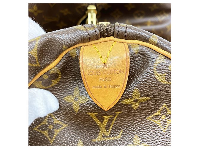 Louis Vuitton Boston Monogram Keepall 50 Marrone - vista 5