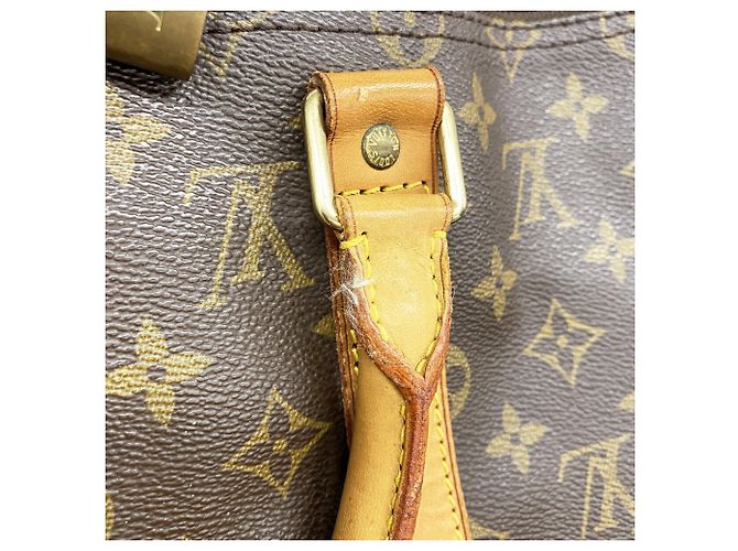 Louis Vuitton Boston Monogram Keepall 50 Marrone - vista 8