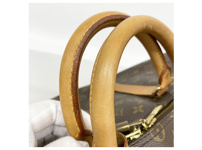 Louis Vuitton Boston Monogram Keepall 50 Marrone - vista 9