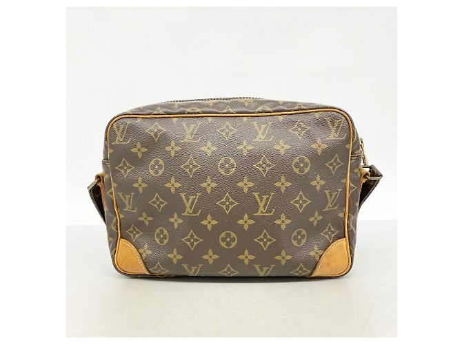 Borsa a tracolla Louis Vuitton Monogram Nile Marrone - vista 10