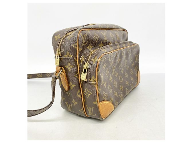 Borsa a tracolla Louis Vuitton Monogram Nile Marrone - vista 2