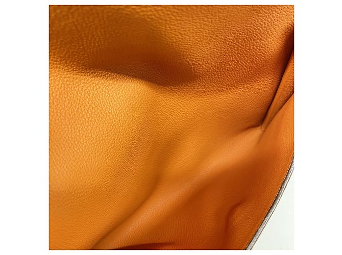 Hermès Hermes Pochette Rio Clutch Bag Arancione - vista 4