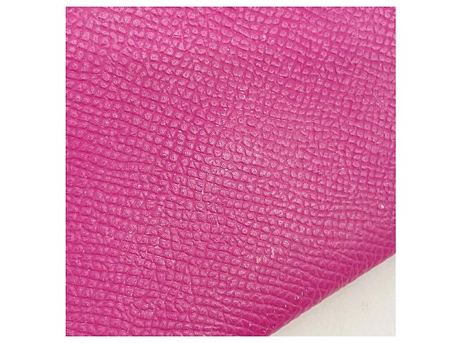 Hermès Tarjetero Hermes Calvi Rose Purple Púrpura - vista 7