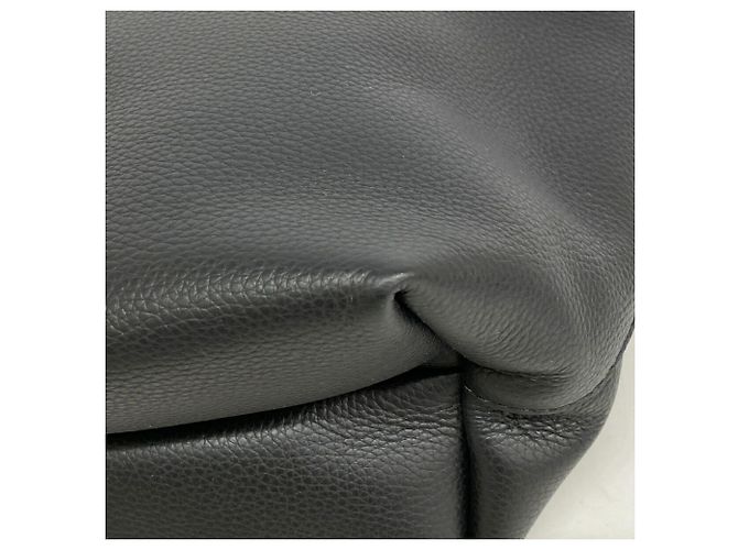 Salvatore Ferragamo Gancini Ledertote Schwarz - Ansicht 6