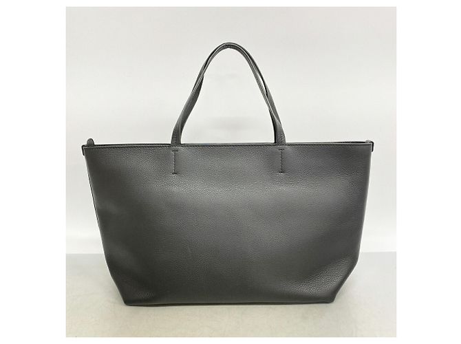 Salvatore Ferragamo Gancini Ledertote Schwarz - Ansicht 9