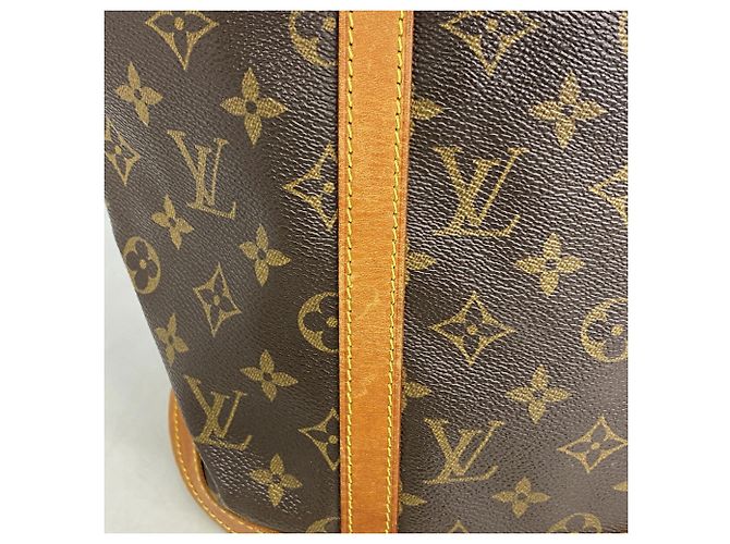 Borsa Tote Louis Vuitton Monogram Bucket GM Marrone - vista 11