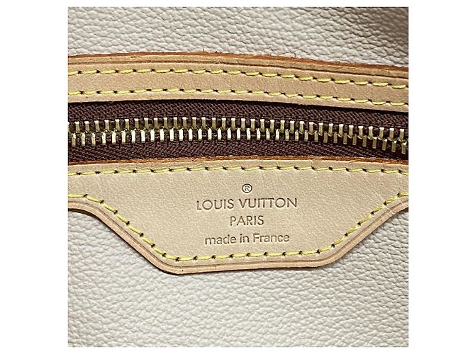 Borsa Tote Louis Vuitton Monogram Bucket GM Marrone - vista 5