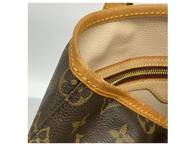 Borsa Tote Louis Vuitton Monogram Bucket GM Marrone - vista 9