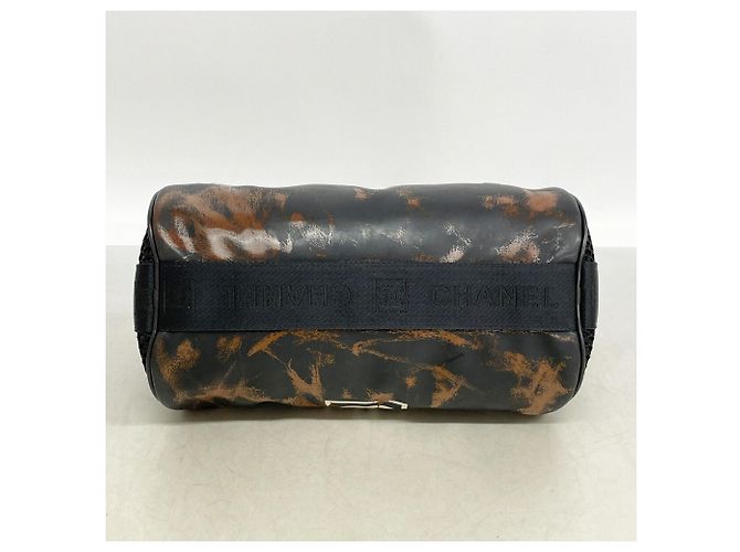 Borsa a tracolla Chanel Sport in gomma Nero - vista 3