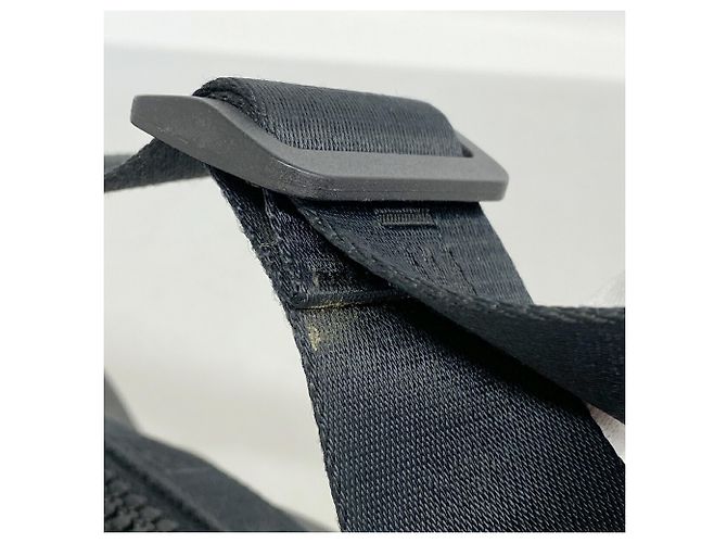 Borsa a tracolla Chanel Sport in gomma Nero - vista 8