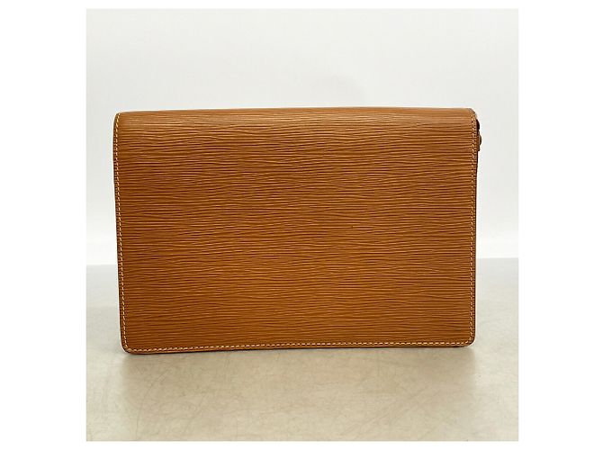 Borsa a pochette Louis Vuitton in pelle Epi D'oro - vista 12