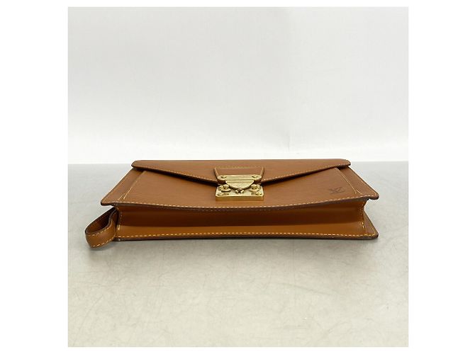 Borsa a pochette Louis Vuitton in pelle Epi D'oro - vista 3