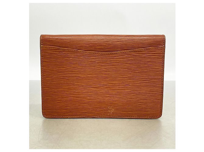 Borsa a pochette Louis Vuitton Epi Montaigne Marrone - vista 10